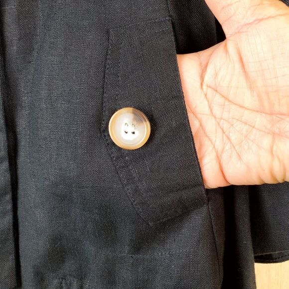 FOR CYNTHIA Linen Top - Picture 6 of 9